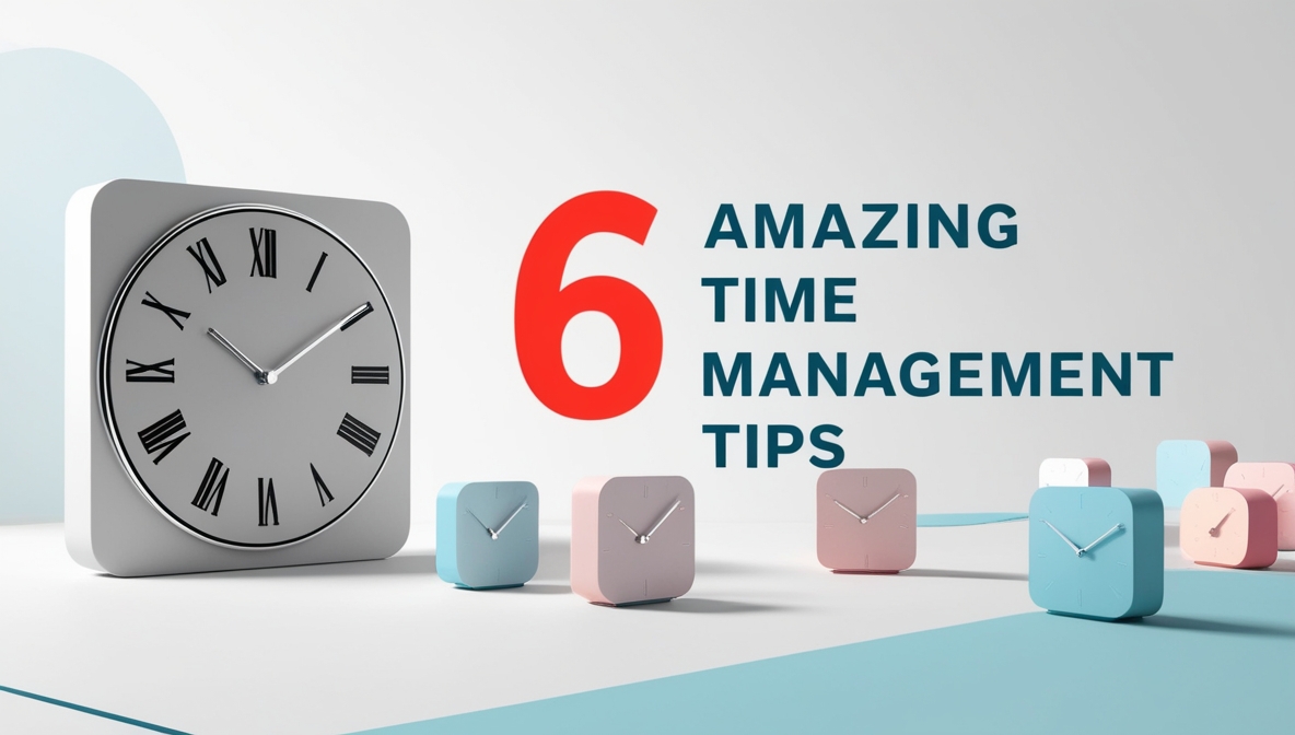 6 time managment tips 