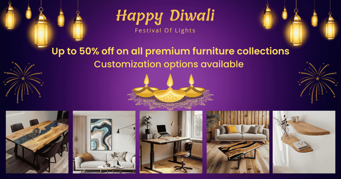 Diwali Offers on wooden furniture