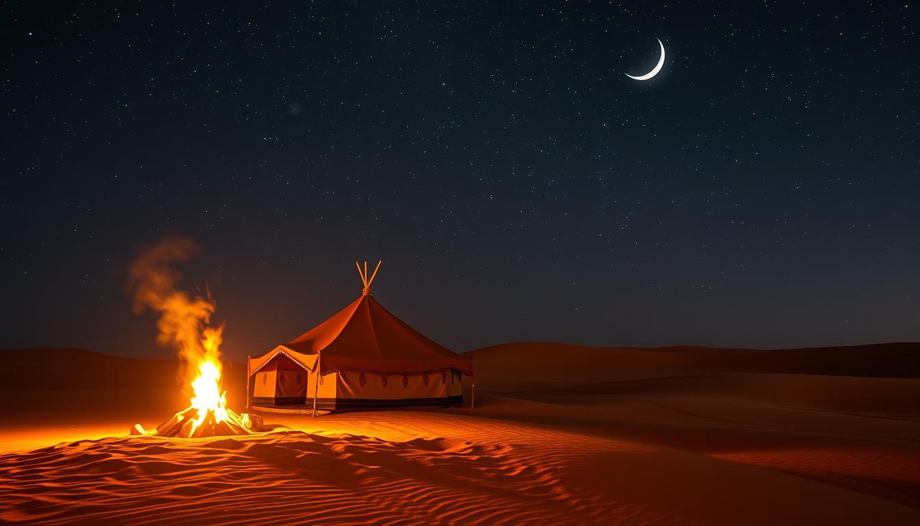 desert camping dubai