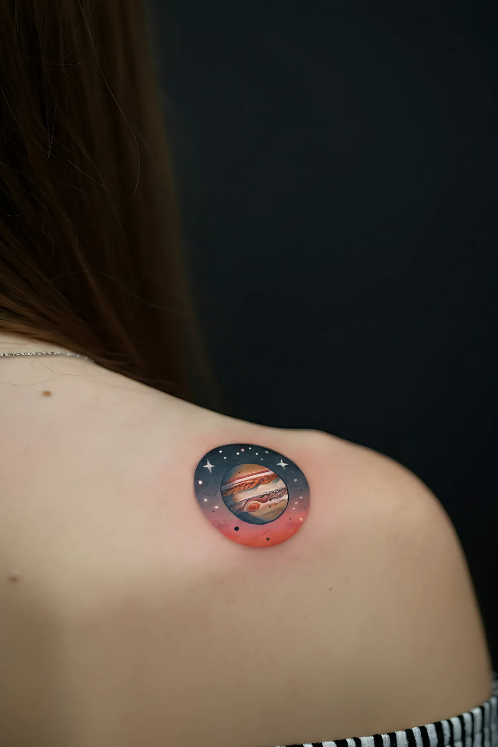Cosmic Jupiter Tattoo