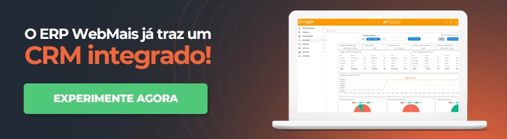 Banner o ERP WebMais traz um CRM integrado