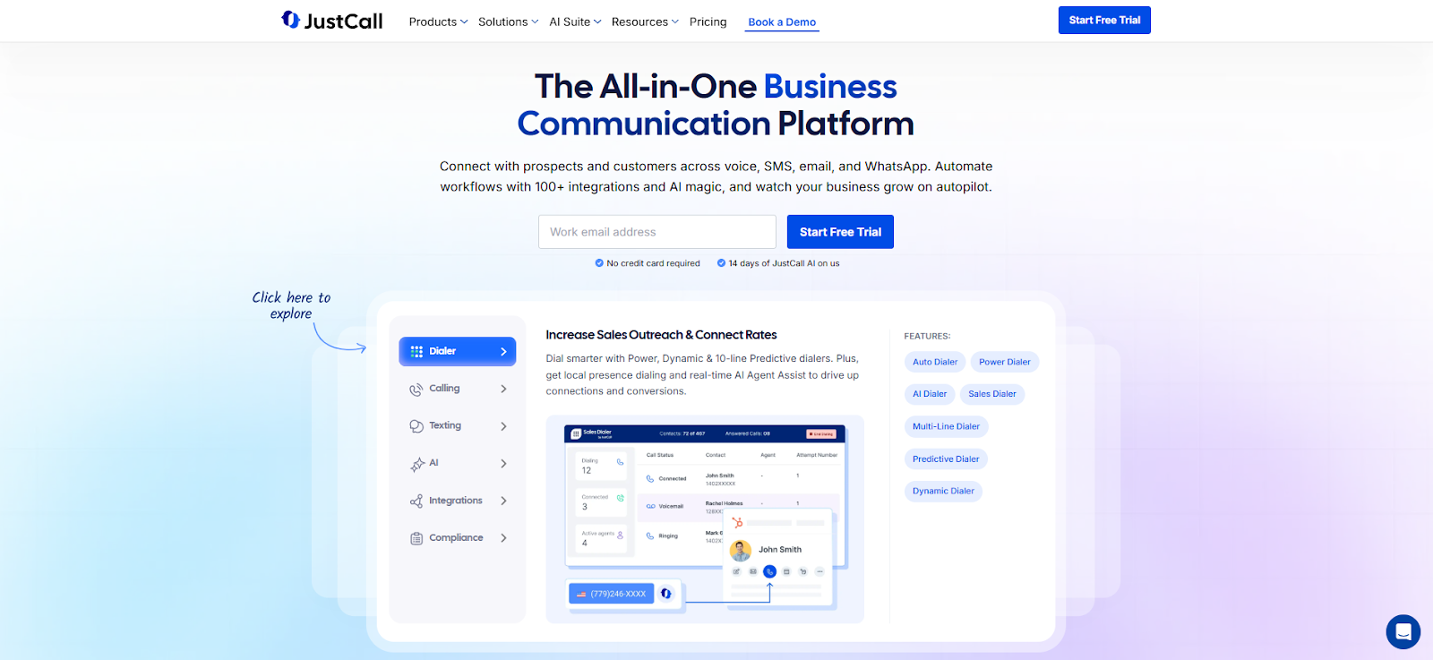 JustCall- An all-in-one business communication platform