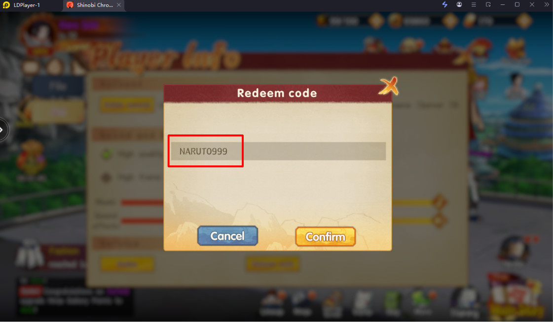 【โค้ดเกม】Shinobi Chronicles แจก Giftcode (13 UP++ โค้ด) อัปเดตเรื่อยๆ ไอเทมเพียบ!! พร้อมวิธีกรอก บน LDPlayer9