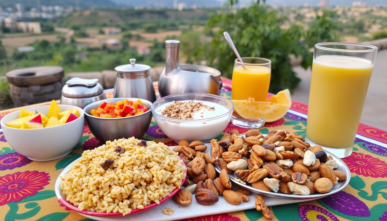 indian breakfast on the go