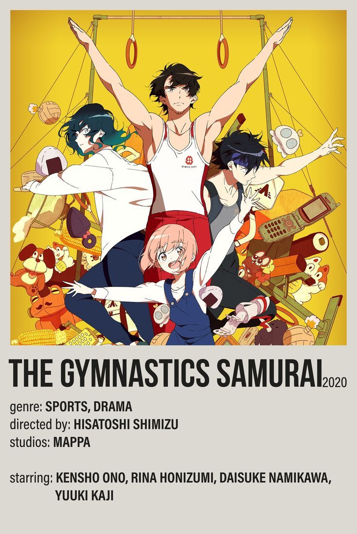 Top 15 Sports Anime | The Gymnastics Samurai | Animeking 