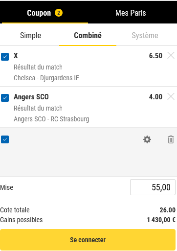Bwin Placez votre premier pari sportif