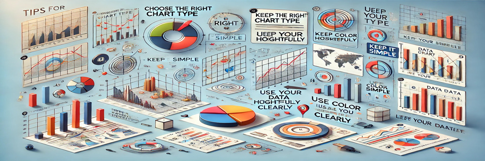 Tips for effective data visualisation with key strategies.