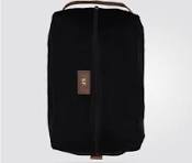 leather golf shoe bag