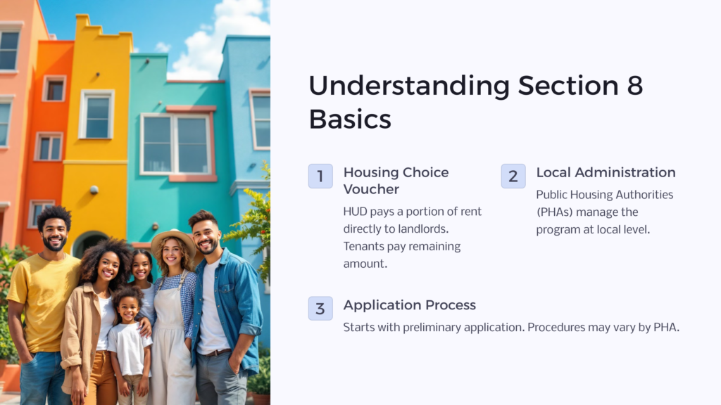 Section 8 Basics infographic