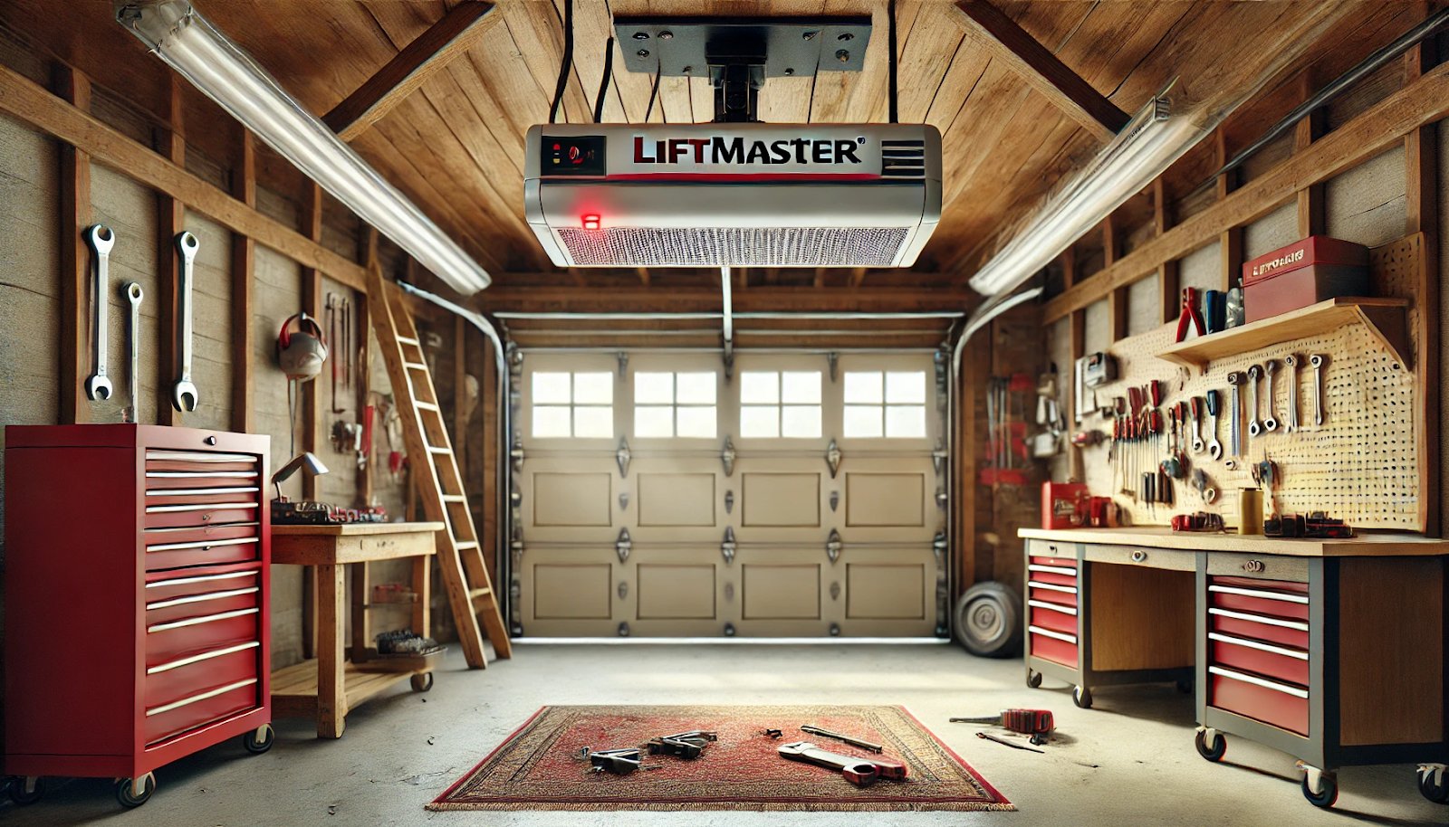 liftmaster garage door opener beeping