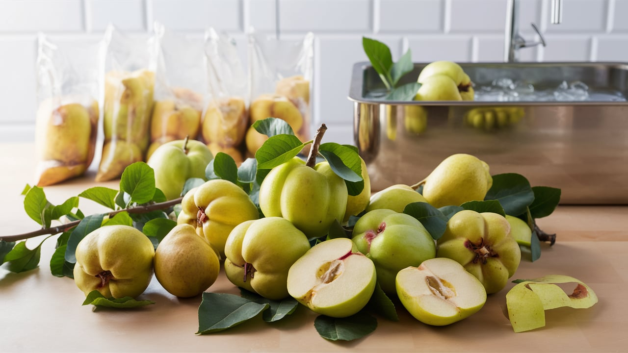 Quince fruit