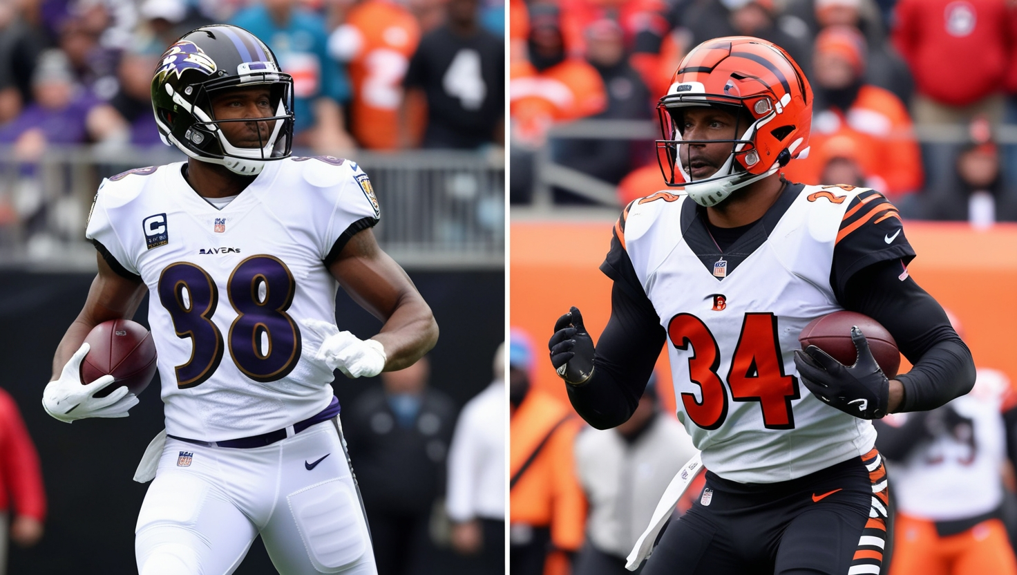 Baltimore Ravens vs Bengals Match Player Stats