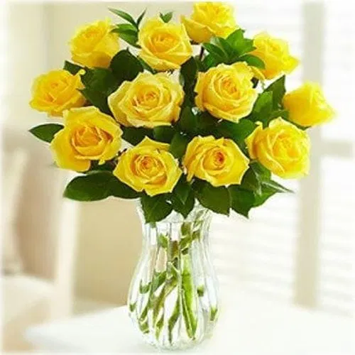 yellow roses