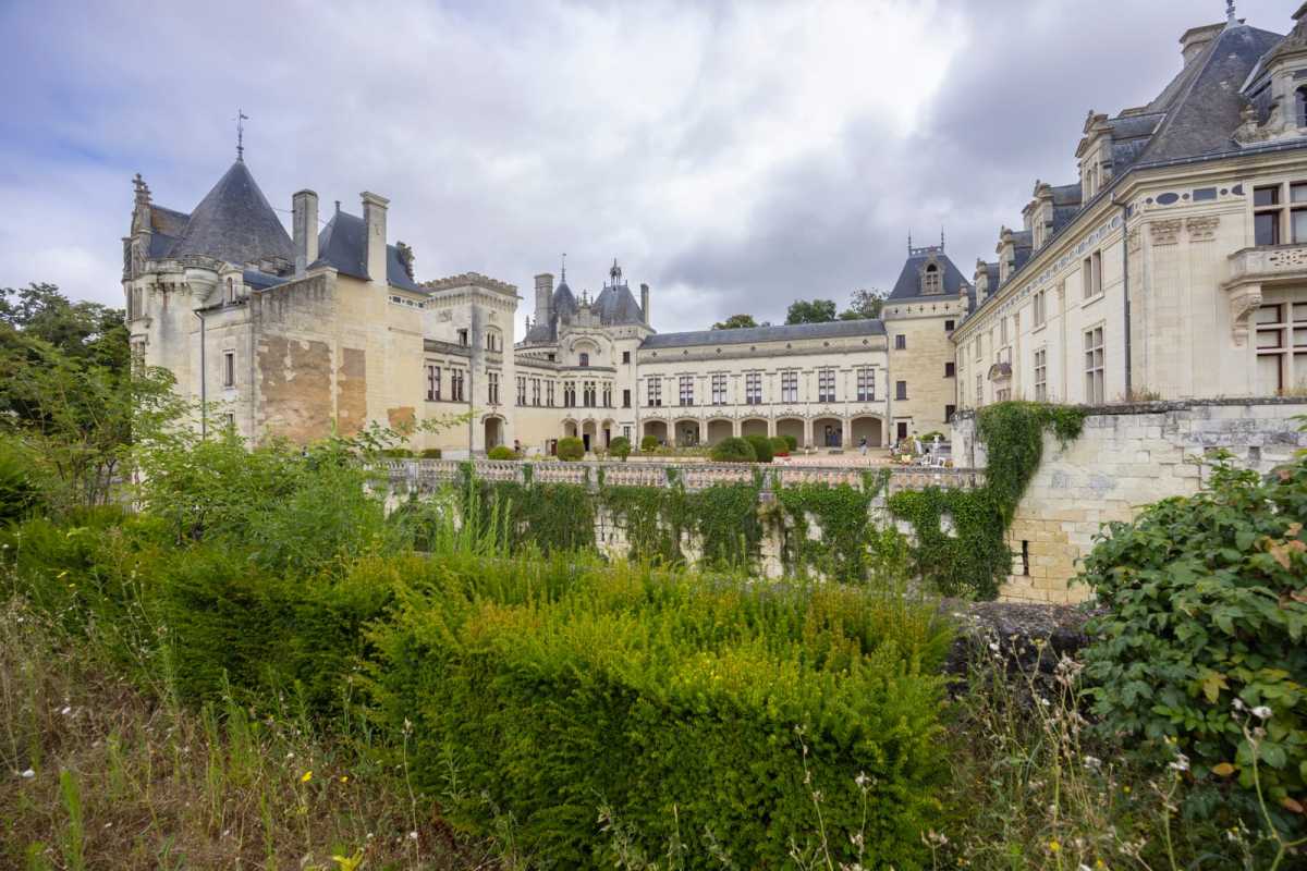 Breze chateau-de-breze UNESCO world Heritage site