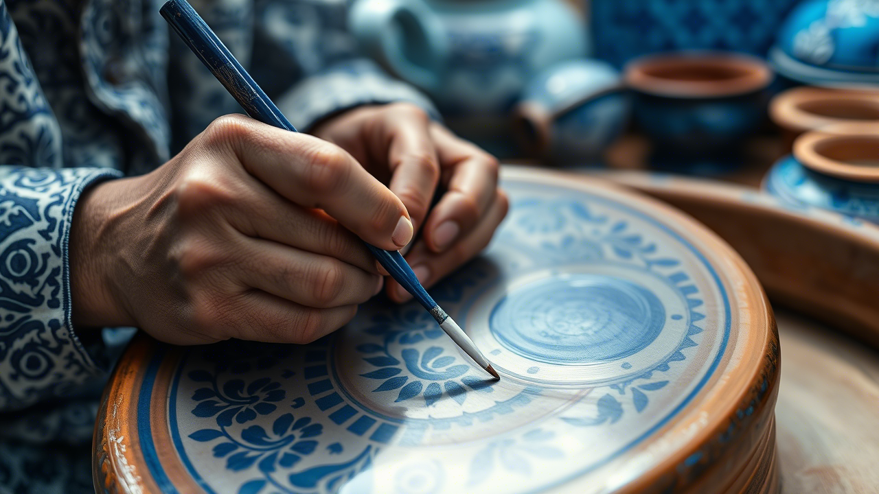 Multani Blue Pottery