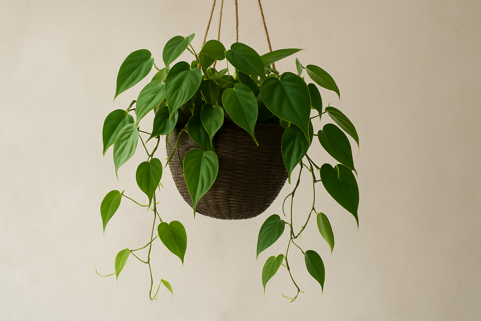 philodendron hanging plant 1