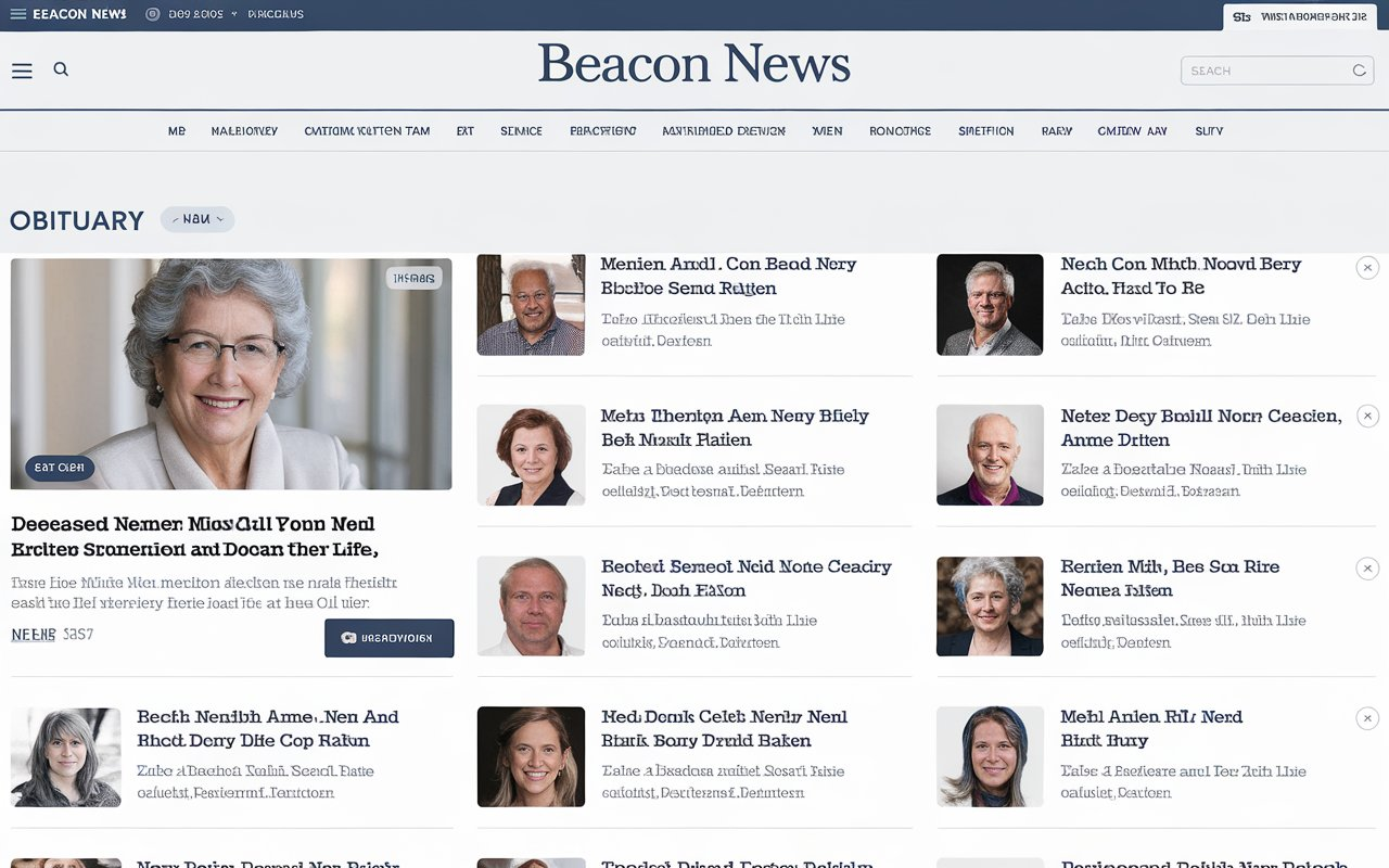 Beacon News Obituaries