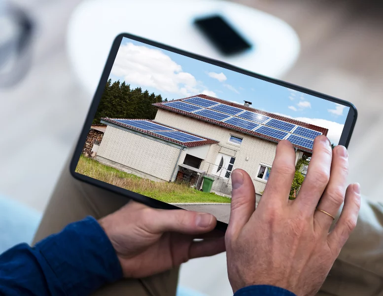 house for sale with solar panels 