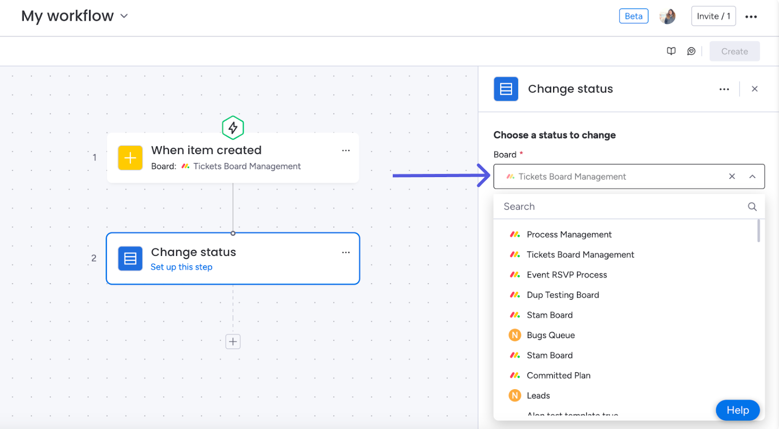 Monday.com Customizable Workflows