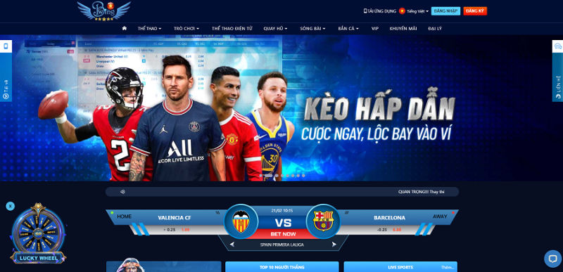 Buoc 1 Truy cap duong link chinh thuc cua Bwing