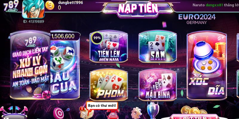 Giao diện và tính năng nổi bật của Tiến Lên Miền Nam 789club