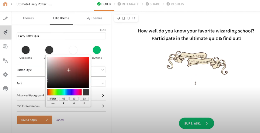 Customize the Template-axiabits