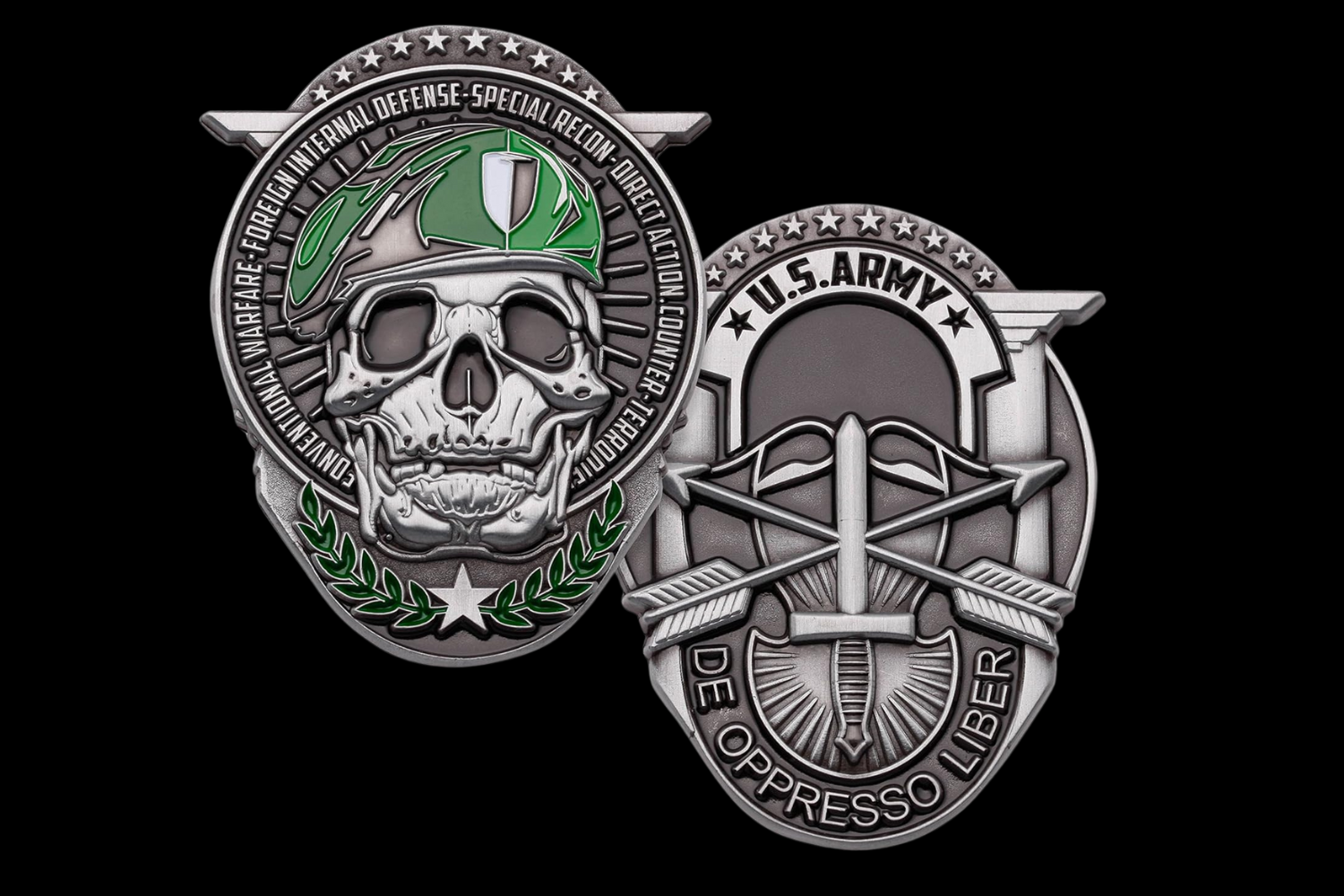 Custom United States Army challenge coin.