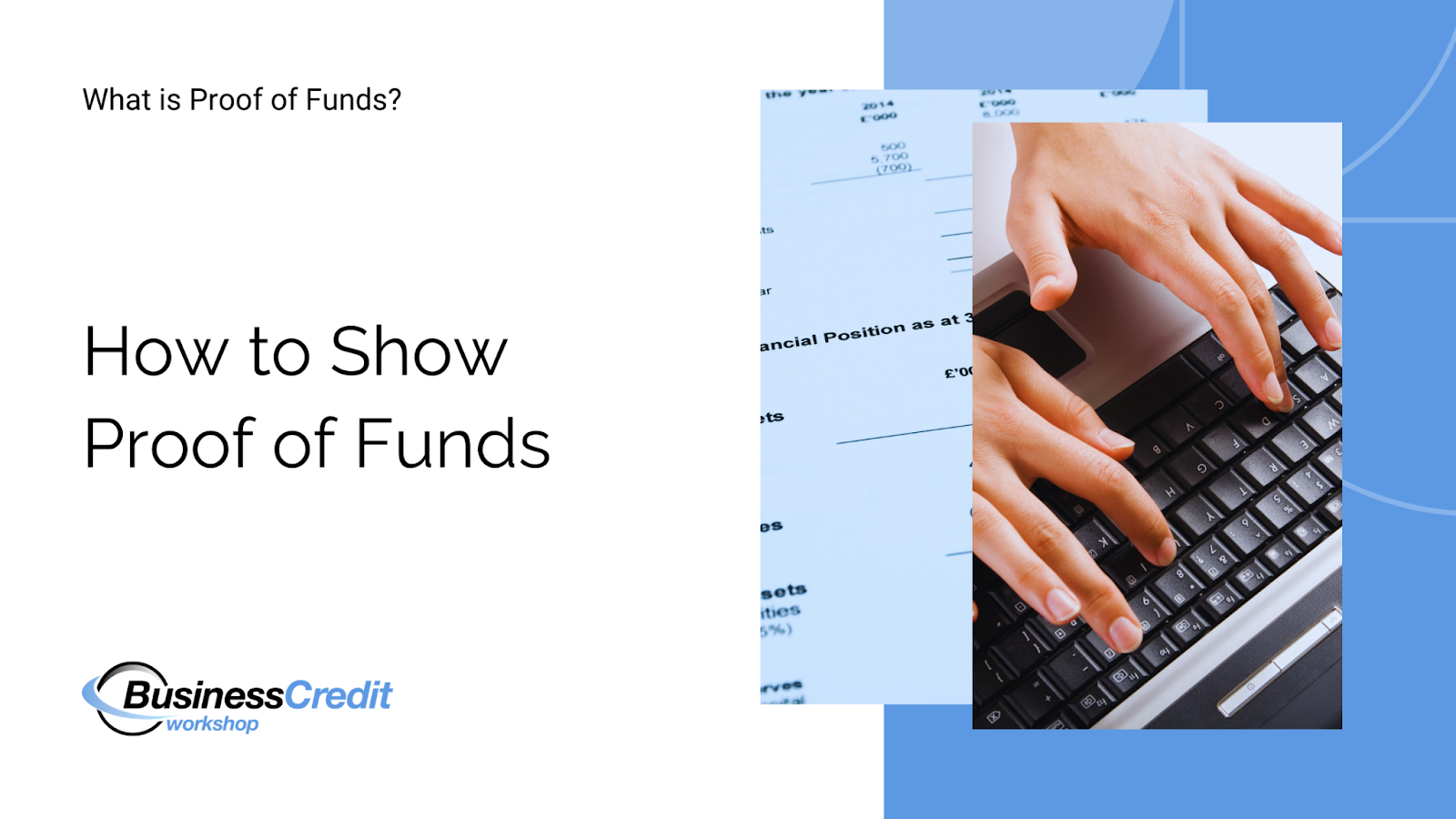 how to show proof of funds