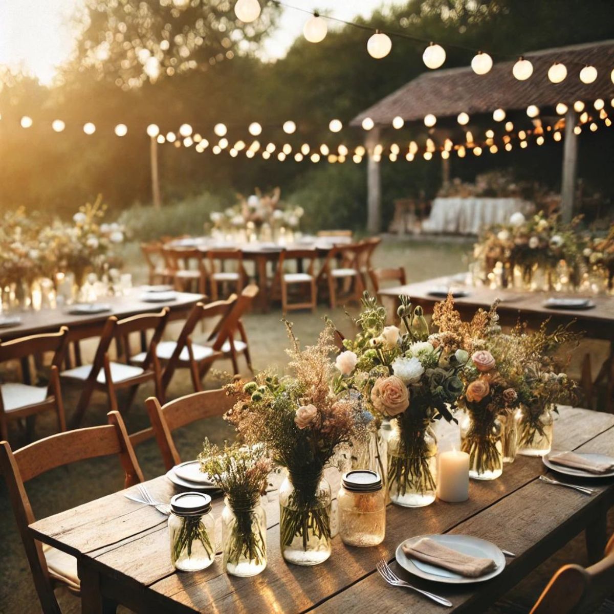 Decoração Rustica Casamento