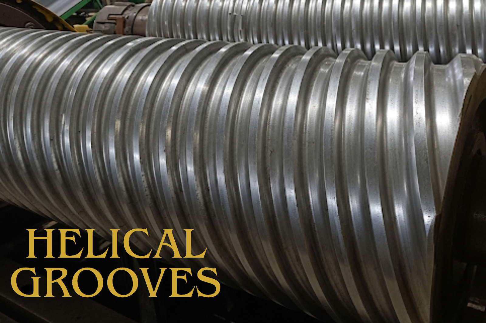Helical Grooved Sugar Mill Lotus Rollers