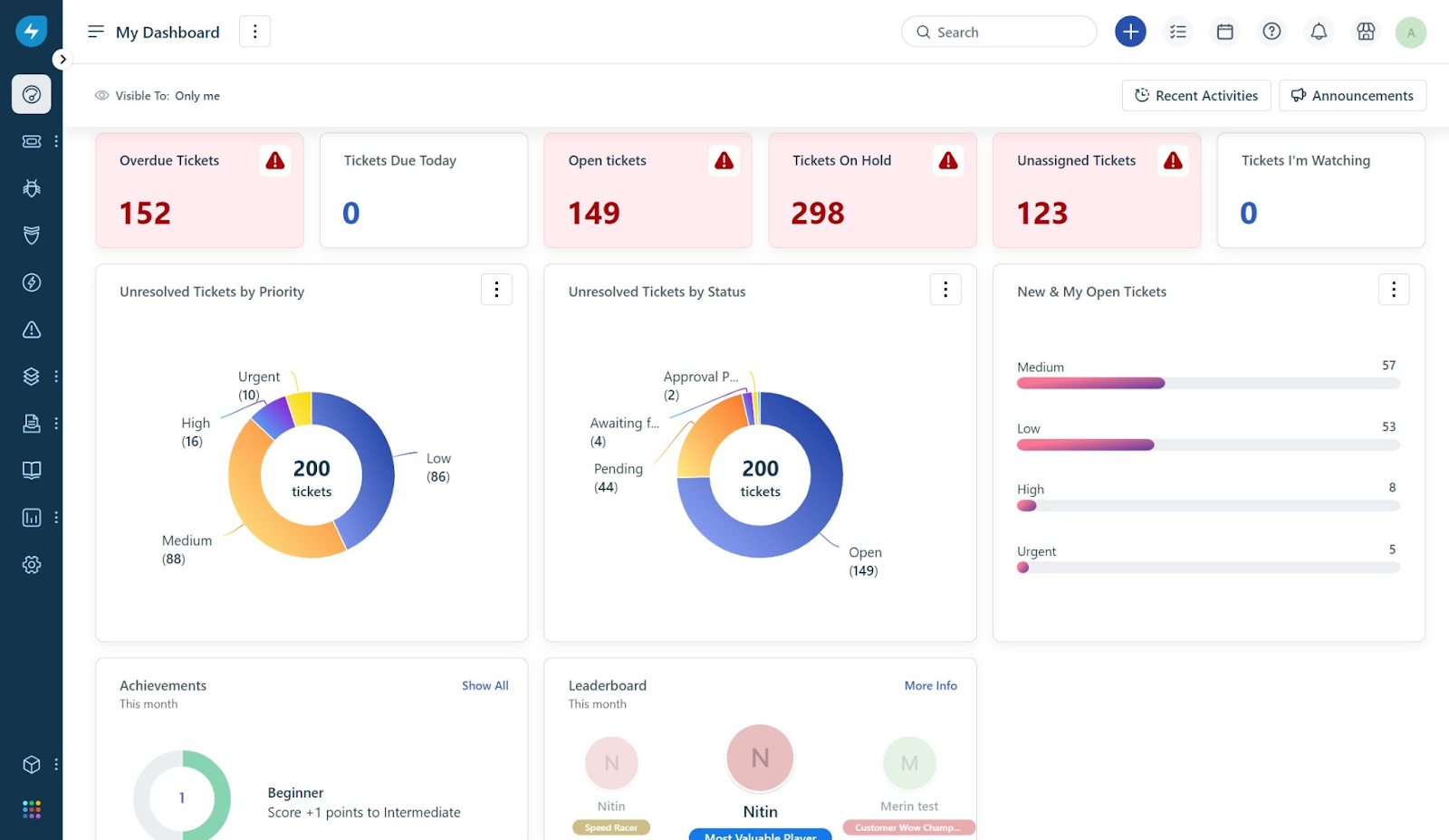 Freshservice is an ESM that's best for IT support teams.