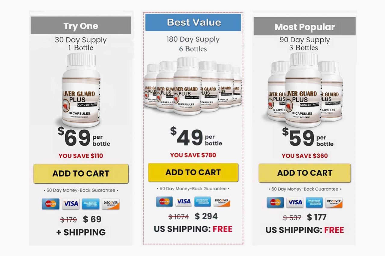 Liver Guard Plus Pricing