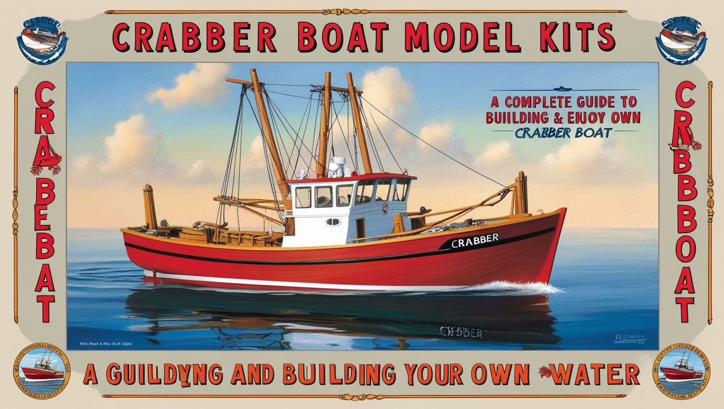 Crabber Boat Model Kits