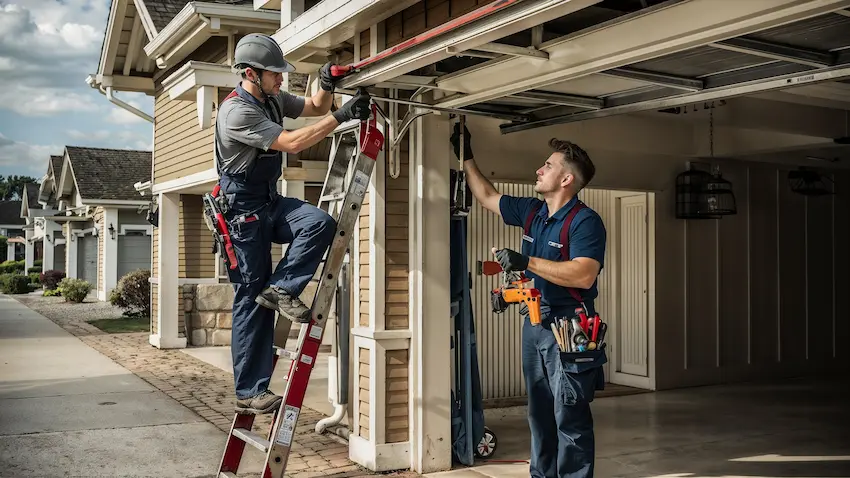 garage door width