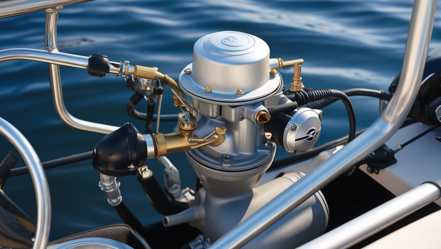 Outboard Motor Carburettor for an 80s Mercedes 18 HP
