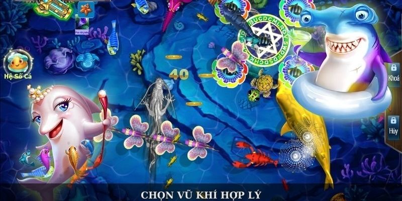 Chọn vũ khí hợp lý