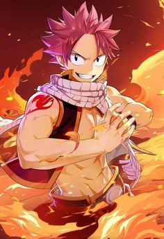 20 Most Powerful Mages in Anime |   Natsu Dragneel | AnimeKing