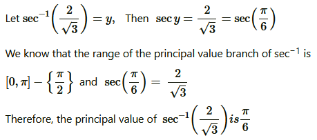 NCERT Solutions class 12 Maths Inverse Trigonometric Function