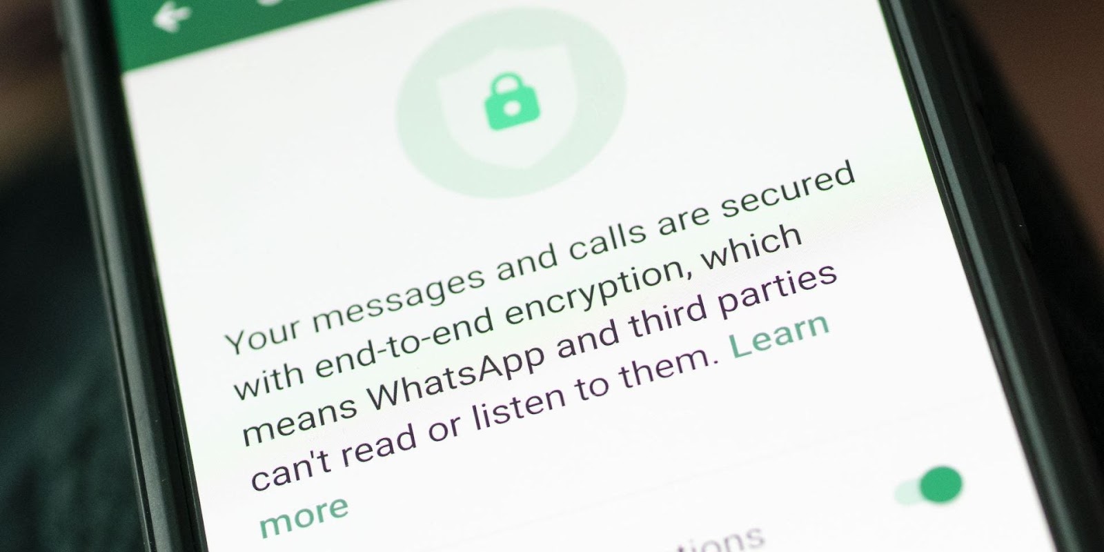 End-to-end encryption of WhatsApp