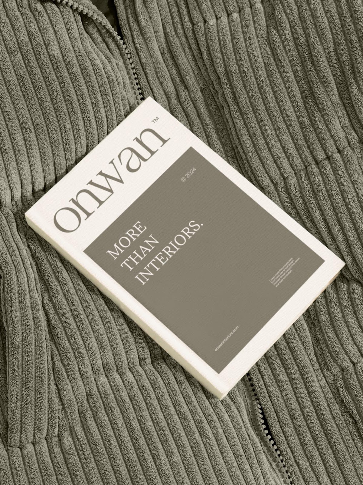 Artifact from the Onwan Interiors: A Branding Journey Rooted in Simplicity and Elegance article on Abduzeedo