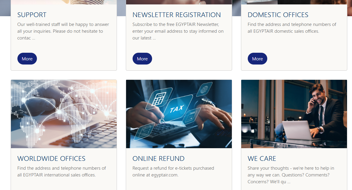 How to cancel an Egyptair flight ticket?