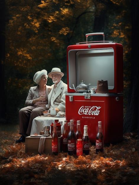 Coca-Cola, use AI to craft engaging posts