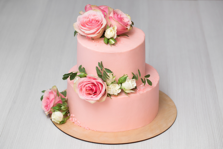 Classic Floral Cake