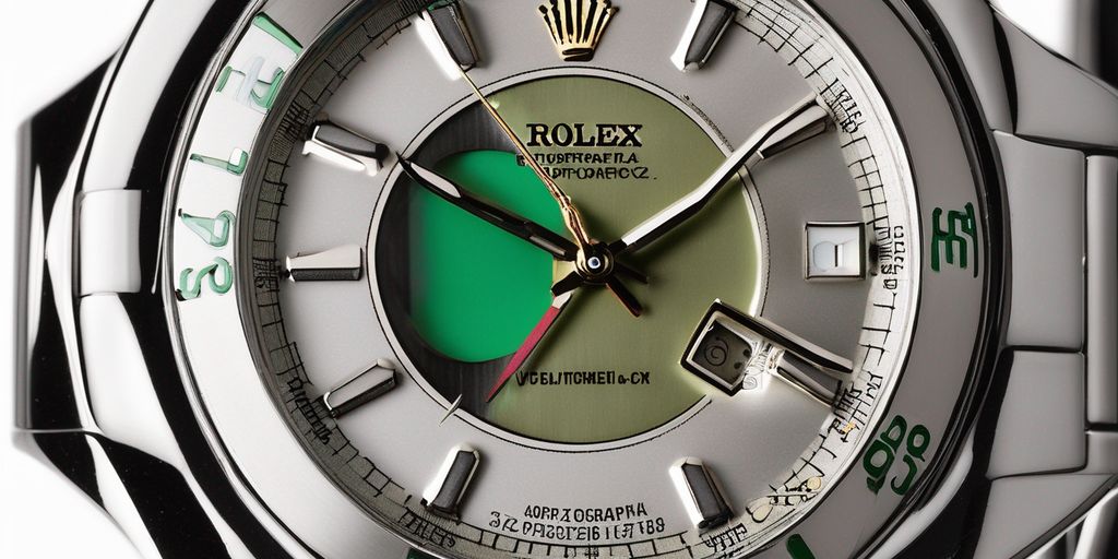 Rolex watch cyclops lens date window