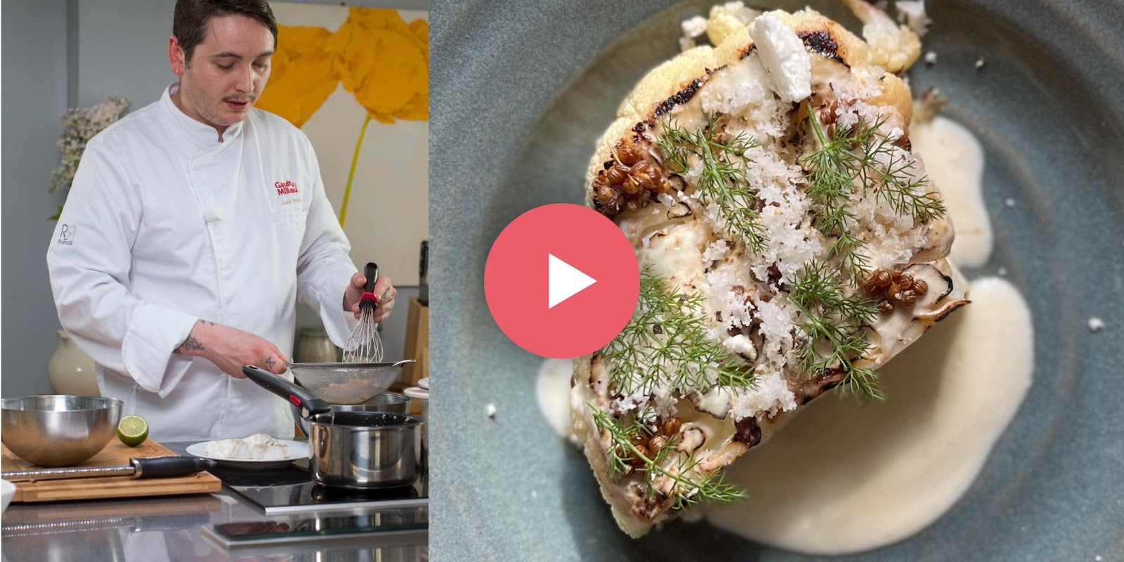 cours vidéo sauce fromage