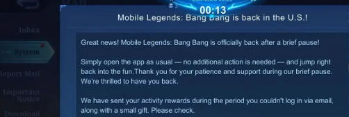 MLBB Officially Back in the US Following 48-Hour Ban