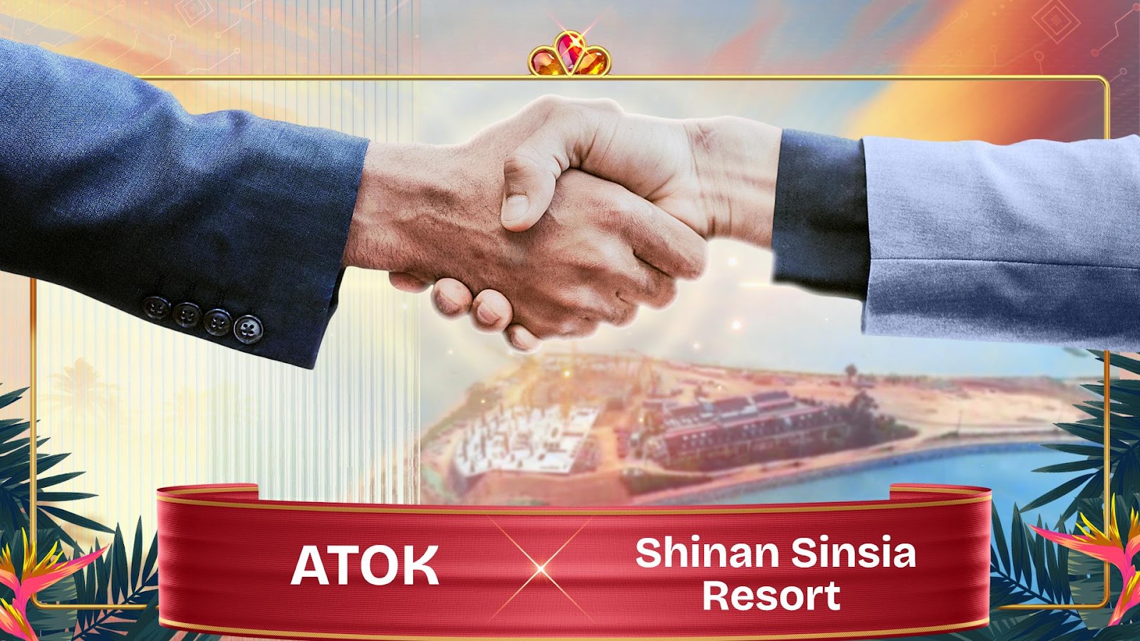 Atok MOU with Shina Sinsia Resort