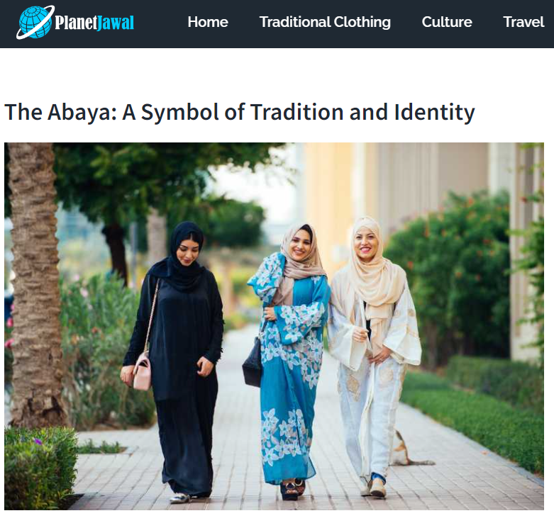 The Abaya: A symbol of Tradition and Identity