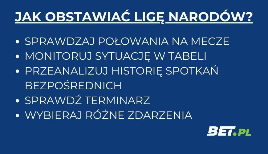 Jak obstawiać Ligę Narodów?