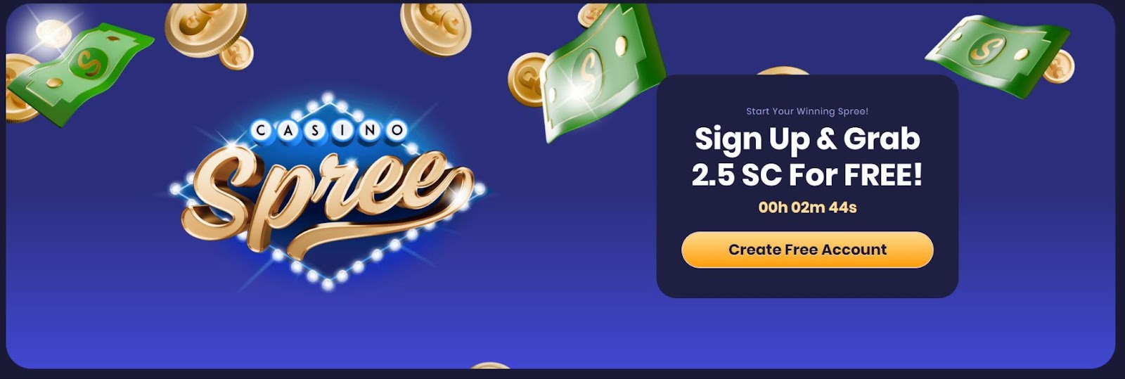 Spree welcome offer